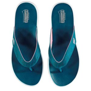 tong compensée femme skechers