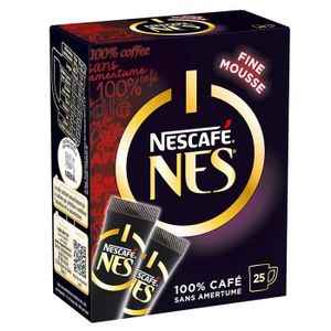 CAFÉ SOLUBLE LOT DE 3 - NESCAFE Nes - Café soluble 25 sticks - 50 g