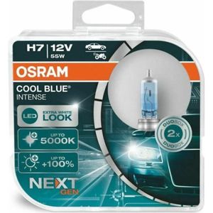 Ampoule phare - feu OSRAM Ampoules de voitures halogènes COOL BLUE® INTENSE H7 12V 55W