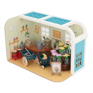 MAISON POUPÉE Pwshymi kit de maison de poupée miniature Kit de m
