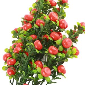 ARBRE - BUISSON SALALIS Arbre fruitier artificiel Oranger avec pot Simulation arbres fruitiers fausses plantes plantes deco decoratifs