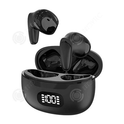 Écouteurs Bluetooth Sans Fil B28 Noir – Stéréo HD, Réduction de Bruit, 24h Autonomie, Boîtier de Charge LED, iOS & Android