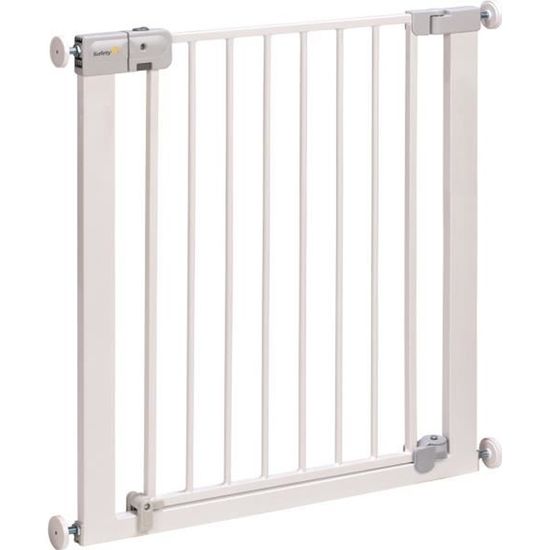 Barrière de protection U-Pressure Easy Close Safety First Extension 7 cm  Métal Blanc - Achat & prix