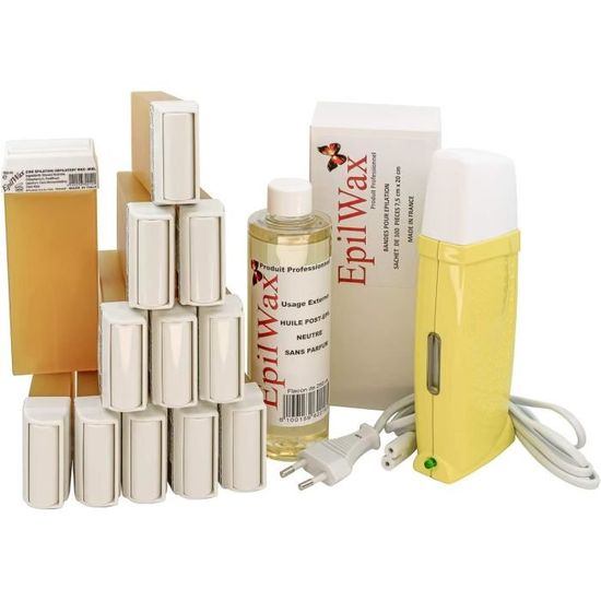 Kits D épilation À La Cire Epilwax Kit Complet Chauffe