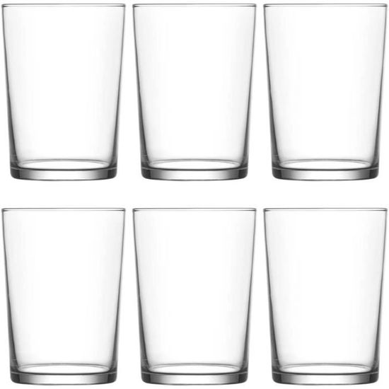 Lot De 6 Verrines En Verre Transparent CASA – Idéal Pour Apéro Et Dessert