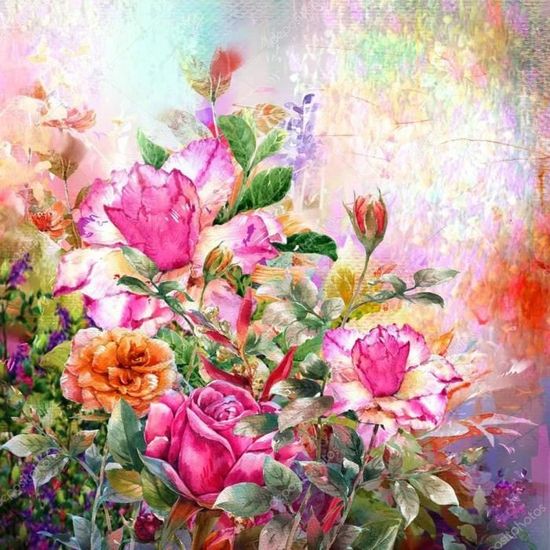 WOWDECOR Diamond Painting Complet, Coloré Girafe Papillon Animaux Diamant Painting DIY 5D Mosaïque Peinture Numéro Point De Croix