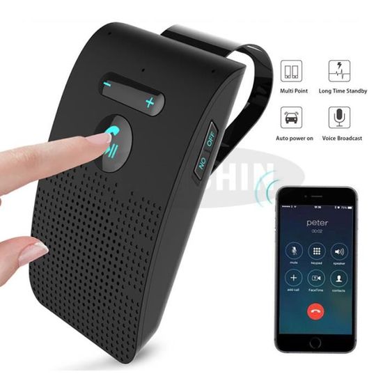 Kit Voiture Mains libres Bluetooth pour paresoleil Buddy vocale plugnplay) Achat