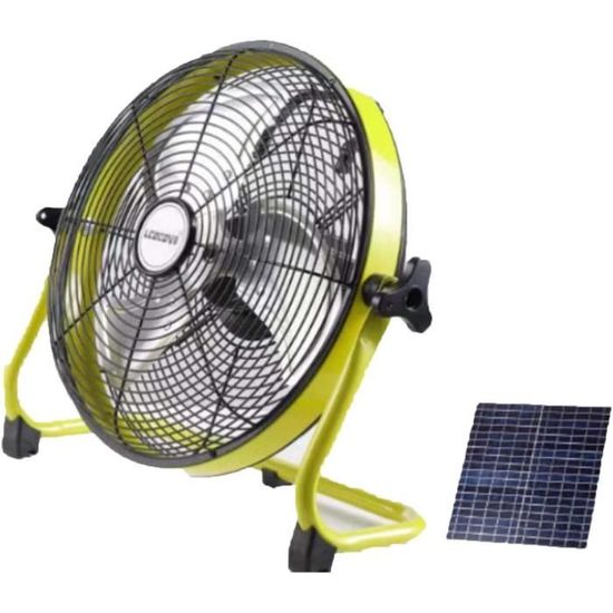 Ventilateur Solaire 10W Pour Abri De Jardin, Poulailler, Serre - Étanche, Automatique, Sans Branchement électrique - 12