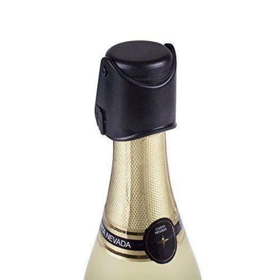 Koala 6627NN01 Bouchon à Champagne hermétique Noir 