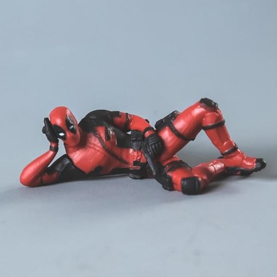 Lot 3 Accessoires Voiture Deadpool - Pendentifs Rétroviseur Anime, Cadeau Enfant Collectionneur