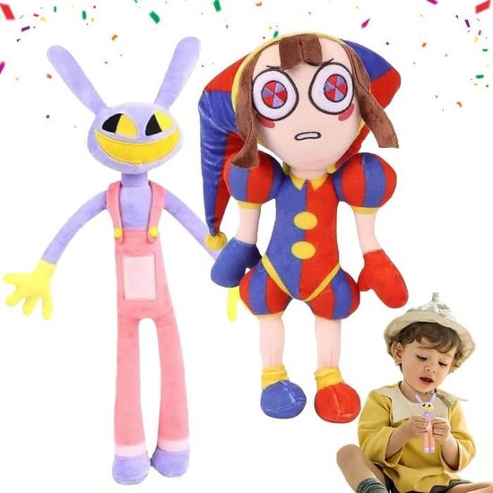 Pomni Digital Circus Peluche Pomni Et Jax Anime Plushie Doll Jouets