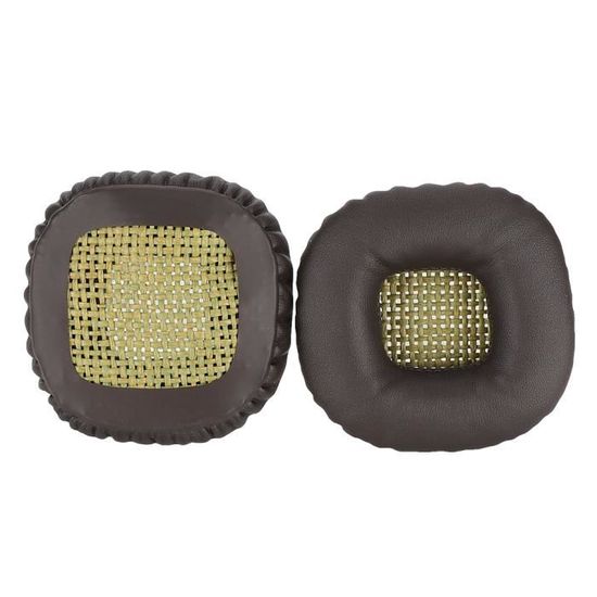 Coussinets Oreille Remplacement Pour Marshall Major 3 / Major III - Mousse Mémoire Et Cuir Protéique - Confort Et Isolation