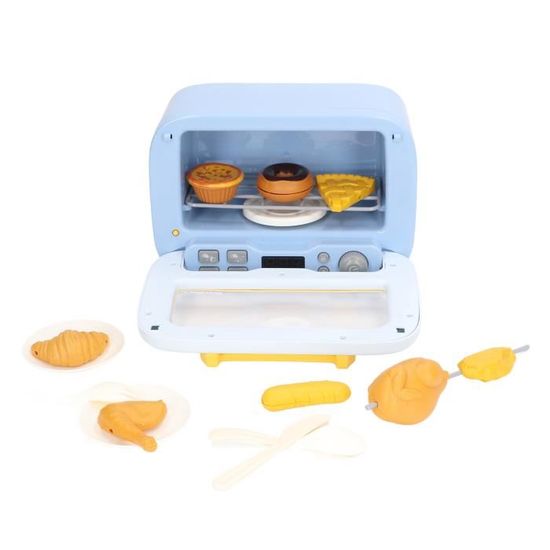 Jouet Magasin De Donuts 34 Pièces - Four Avec Lumières Et Sons, Chariot, Accessoires - Jeu D'imitation Pour Enfants 3+