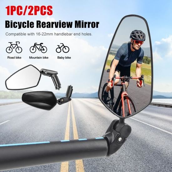 Retroviseur Velo, Rétroviseur Vélo pour Trotinette Electrique, Velo Electrique, Voiture Bebe, Réglable 360° Miroir Retroviseur,Rétroviseur gauche simple Retroviseur Velo, Rétroviseur Vélo pour Trotinette Electrique, Velo Electrique, Voiture Bebe, Réglable 360° Miroir Retroviseur,Rétroviseur gauche simple