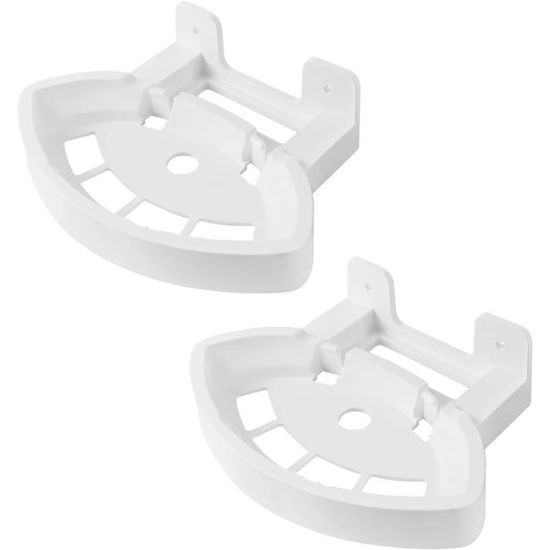 Support Mural Pour Système Mesh WiFi 7 TP-Link Deco BE23/BE25/BE3600/BE5000 - Lot De 2, Blanc, Gestion Câbles
