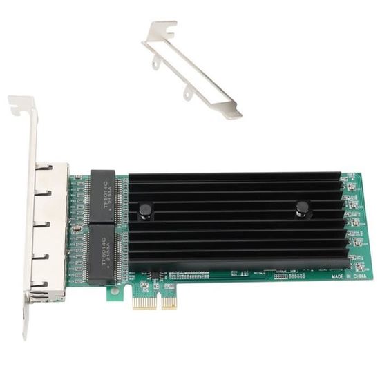 Test de la carte PCIe 4 ports  PS74ADF