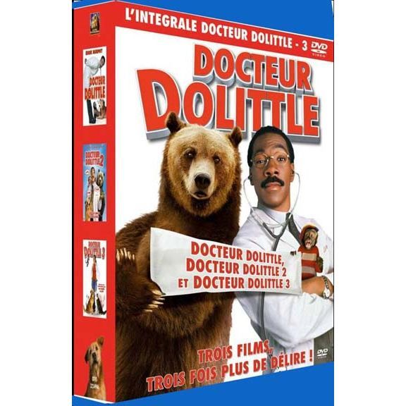 DVD Dr dolittle ; dr dolittle 2 ; dr dolittle 3 Cdiscount DVD
