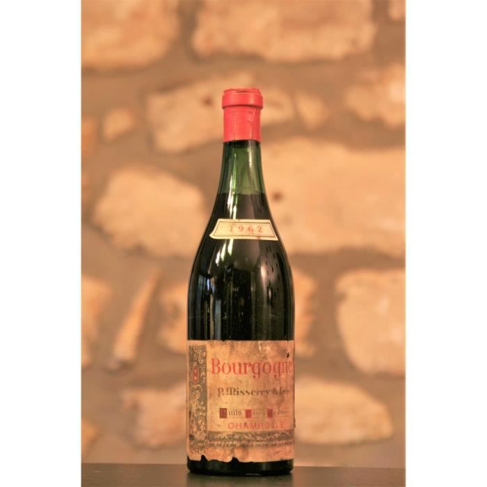 Vin rouge, Chambolle Musigny, Misserey 1962 Rouge