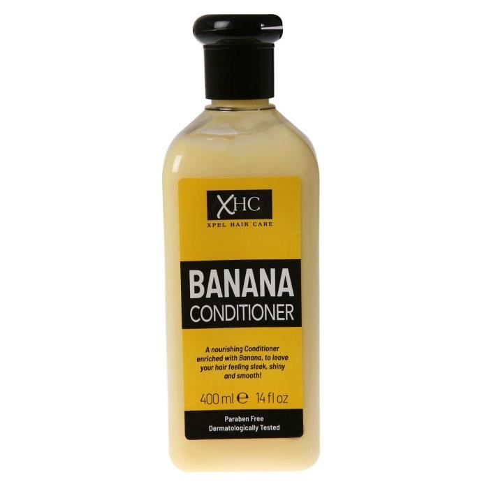 XHC Après-shampooing à la banane nourrissante (Soins des cheveux Xpel) Xpel Hair Care Nourishing Banana Conditioner