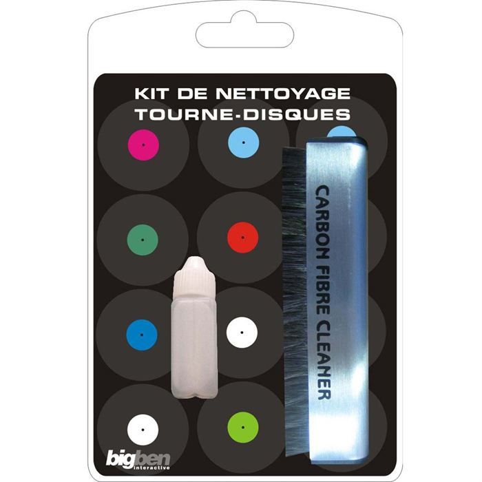 KIT DE NETTOYAGE POUR TOURNE DISQUES