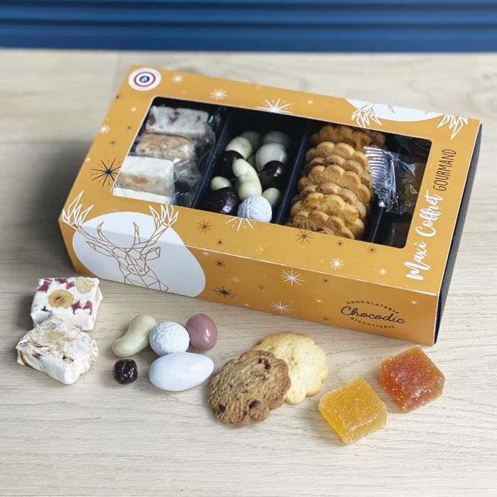 COFFRET GOURMAND CHOCOLAT DE NOEL - CHOCOLAT NOEL ARTISANAL