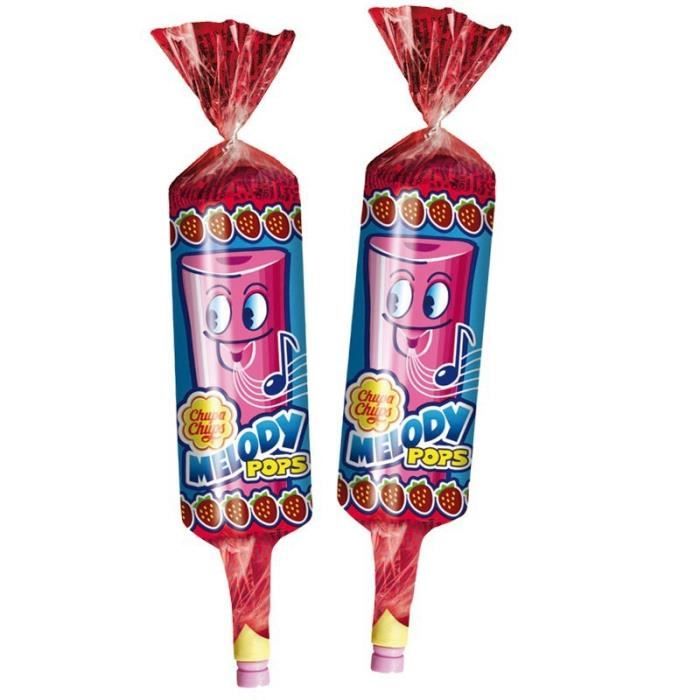 48 Chupa Chups Melody Pops sucettes