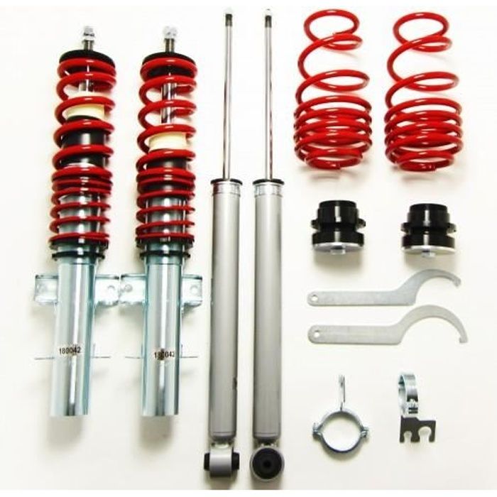 Kit suspension combiné fileté VOLKSWAGEN Polo type 6R de 2009 a 2017 GF200189 voir descriptif pour motorisation