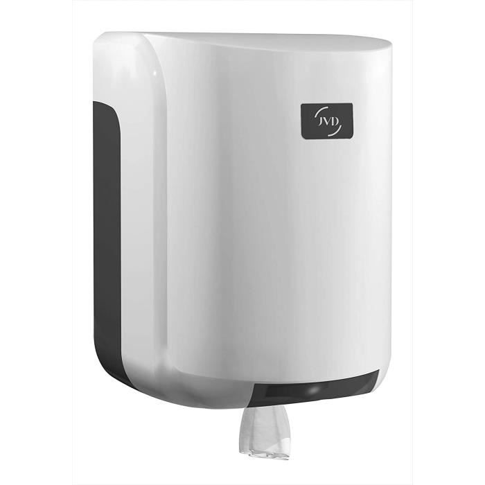 JVD - Distributeur Jumbo Dévidoir Central Maxi ABS Blanc - Modèle 899605…