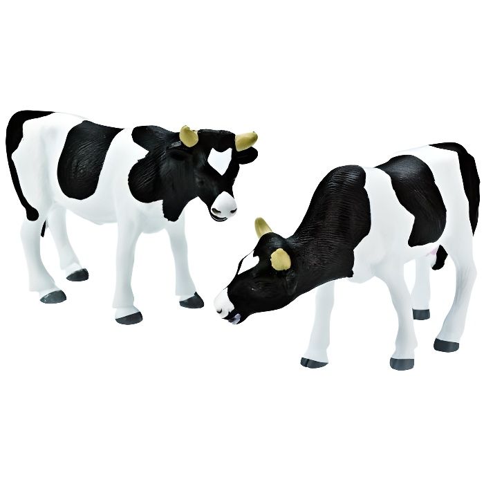 KIDS GLOBE 571873 - VACHES 2 PACK NOIR ET BLANC…