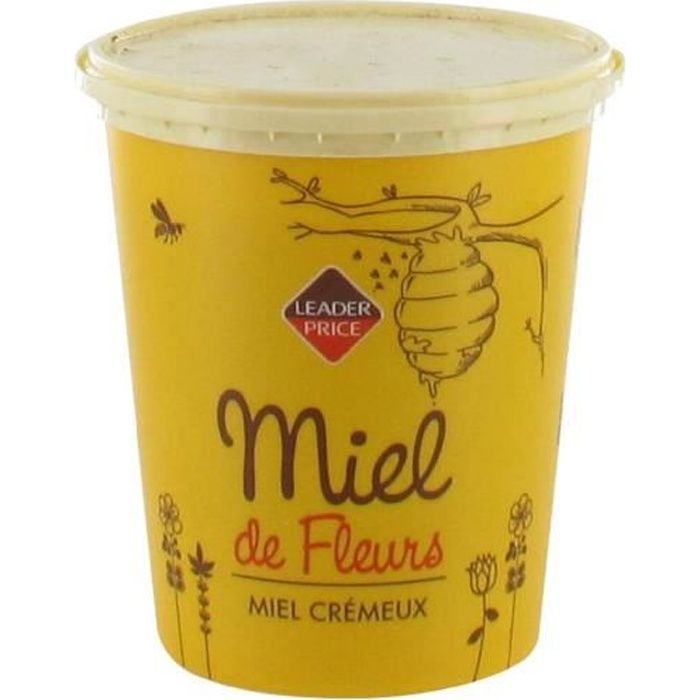 Miel de fleurs crémeux - 500g