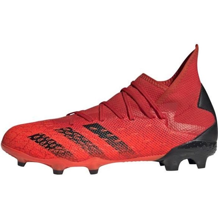 Chaussures Adidas Predator Freak.3 Fg rouge / noir homme