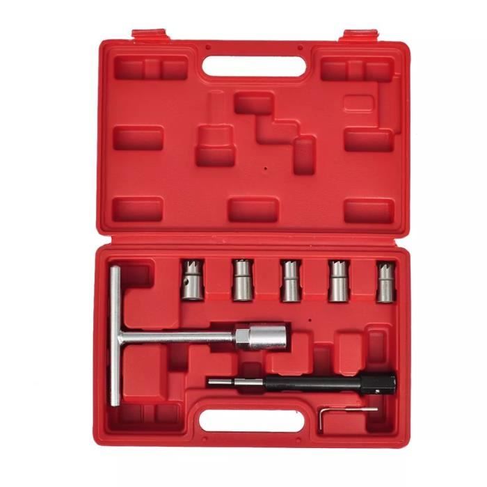 Kit alésoir injecteur 7pc