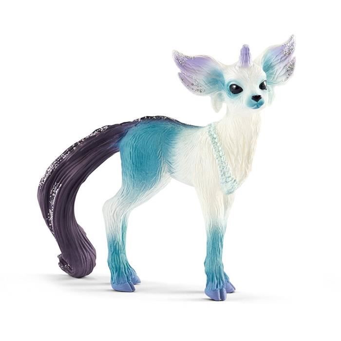 Schleich Figurine 70548 - Bayala Elf Monde des Elves - Chevreuil de fleur de Zenaja