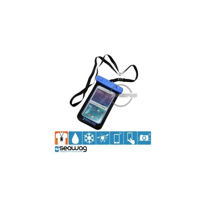 SEAWAG Pochette Etanche Pour Smartphone Noir/Bleu