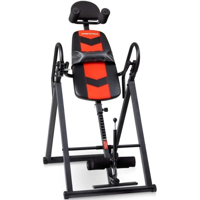 Sportstech Table d'inversion pour Le Fitness et Le Massage du Dos - IT200