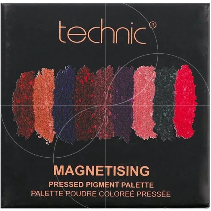 technic - Palette Magnetising 9 fards à paupières - 6,75g Vert