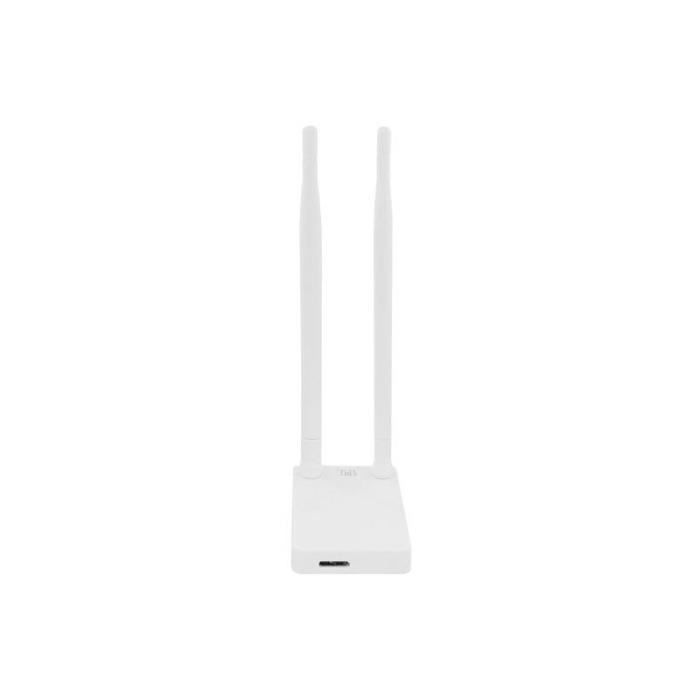 T'NB Clé WI-Fi AC 1200 Mbps avec double antenne détachable - Blanc
