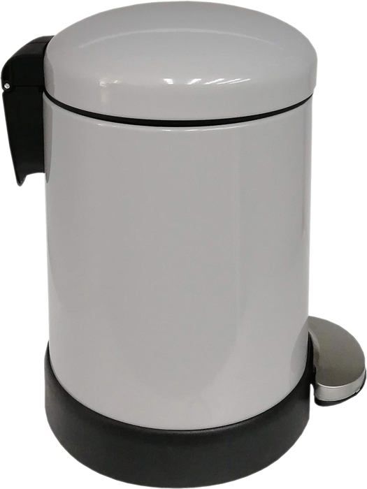 Poubelle À Pédale Moderne Avec Revêtement Poudré - Fermeture Douce