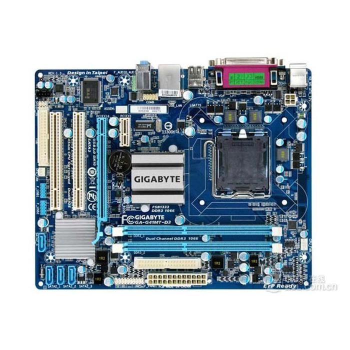 Carte mère GIGABYTE GA-G41MT-D3 Intel G41 Socket LGA775 2xDDR3 SDRAM 8GB Micro ATX Reconditionné - Gigabyte reconditionné disponible sur Cdiscount Seconde Vie