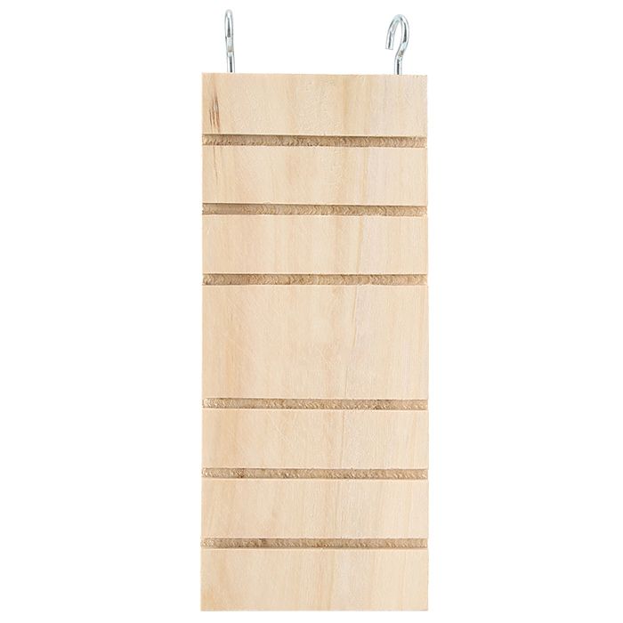 Comparer les prix de Échelle en bois pour animaux de compagnie support pour hamster oiseau plate-forme jouet planche de repos perchoirs cage