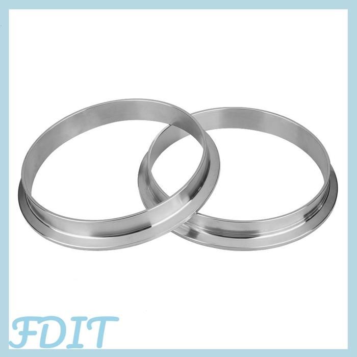 Collier De Serrage En V En Acier Inox 304 - Diamètre 2,25 Pouces - Pour échappement Moto/voiture, Bride Turbo, Tuyaux - Kit Avec Bride