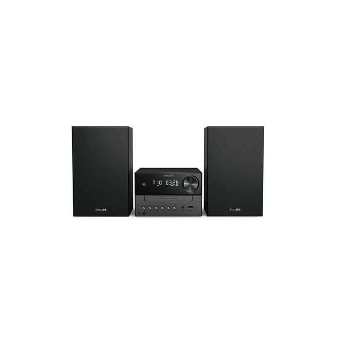 Microchaîne avec Enceintes bibliothèque Bass Reflex Philips Série 3000 TAM3505M2 Bluetooth DAB+/FM - vue 3