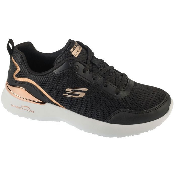Skechers Baskets Femme - Noir - Skechers Skech-Air Dynamight - The Halcyon
