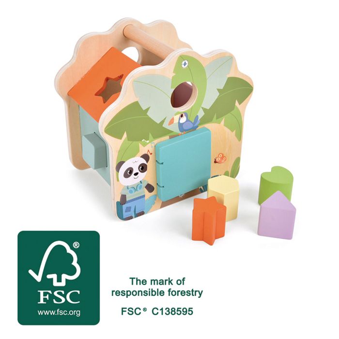 Cube a forme - Jungle Friends Reconditionné - Smallfoot (note : Smallfoot est un film d'animation, pas une reconditionné disponible sur Cdiscount Seconde Vie