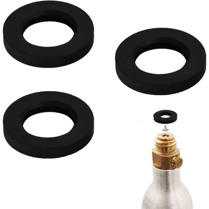 ZMDMAH Lot De 2 Écrous De Rechange POM Pour Machine à Soda – Compatibles Crystal, Duo, Terra, Jet, Fizzi 1.0/2.0 – Anti-Fuites & Faciles à Installer
