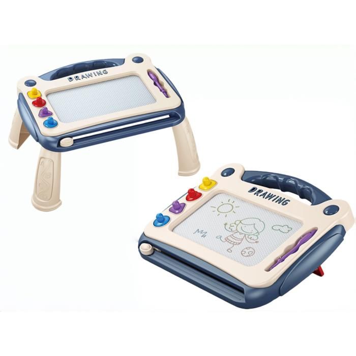 Ardoise Magique Enfant - Tableau avec Pieds Amovibles - 4 Zones de Couleur - Stylo Inclus - Jouet Éducatif - Jeux - Jouets Ardoise Magique Enfant - Tableau avec Pieds Amovibles - 4 Zones de Couleur - Stylo Inclus - Jouet Éducatif - Jeux - Jouets