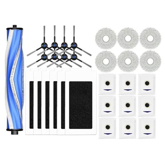 Kit d'accessoires pour robot aspirateur ECOVACS DEEBOT T30 Omni, T30 PRO Omni