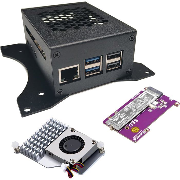 Boitier Raspberry Pi 5 Boîtier pour Raspberry Pi 5 - LA RURALE - Supports Vesa amovibles ...