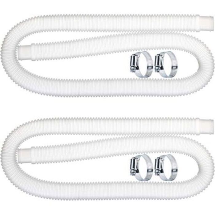 2 pcs Tuyau De Rechange De Piscine 32mm Pctuyau De Piscine Tuyau de Remplacement de Pompe de Filtration de Piscine (15 M) pour