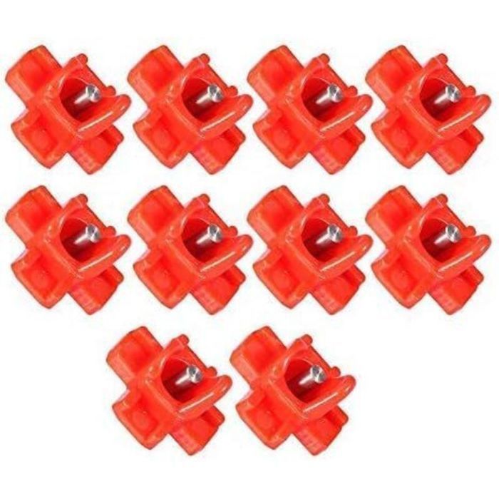 Abreuvoir pour poules — Abreuvoir automatique à tétine à montage latéral adapté aux poules et à diverses espèces de volailles.